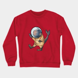 whale on land Crewneck Sweatshirt